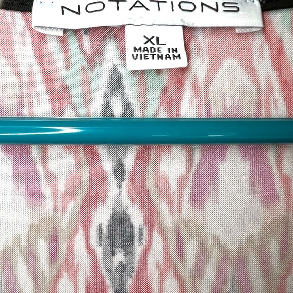 Notations Southwestern Print Top Size XL - Picture 5 of 5